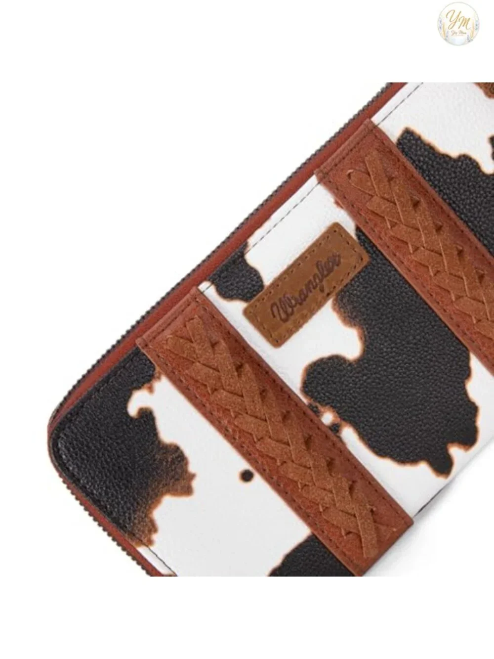 Western Aztec Wristlet Wallet with Credit Card Holder and Money Clip